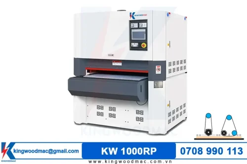 MÁY CHÀ NHÁM THÙNG 1M 2 TRỤC - KW 1000RP