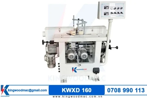Máy chà nhám cạnh cong trục Rulo KWXD 160 | Kingwoodmac