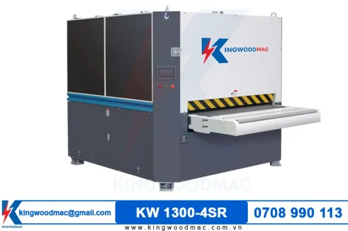 Máy chà nhám chổi 4 trục ngang KW 1300-4SR | Kingwoodmac