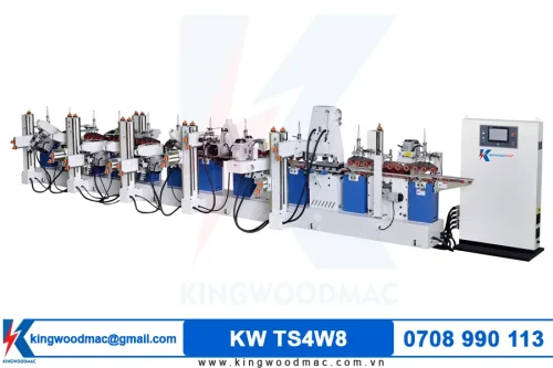 Máy chà nhám profile 12 trục KW TS4W8 | Kingwoodmac