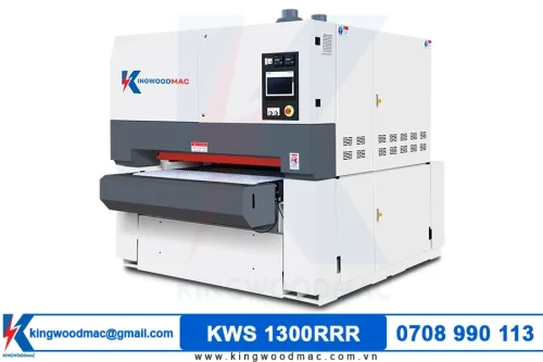 Máy chà nhám sơn 3 trục 1m3 KWS 1300RRR | Kingwoodmac