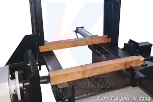 CỤM ĐƯA PHÔI MÁY TIỆN GỖ TỰ ĐỘNG - KW 1020AF