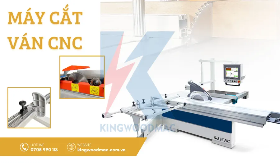 Chi tiết máy cắt ván CNC| Kingwoodmac
